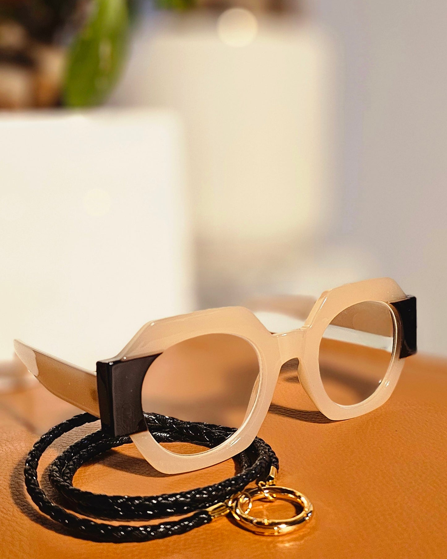 Occhiale Roma 2.5 graduato per lettura con laccio e custodia