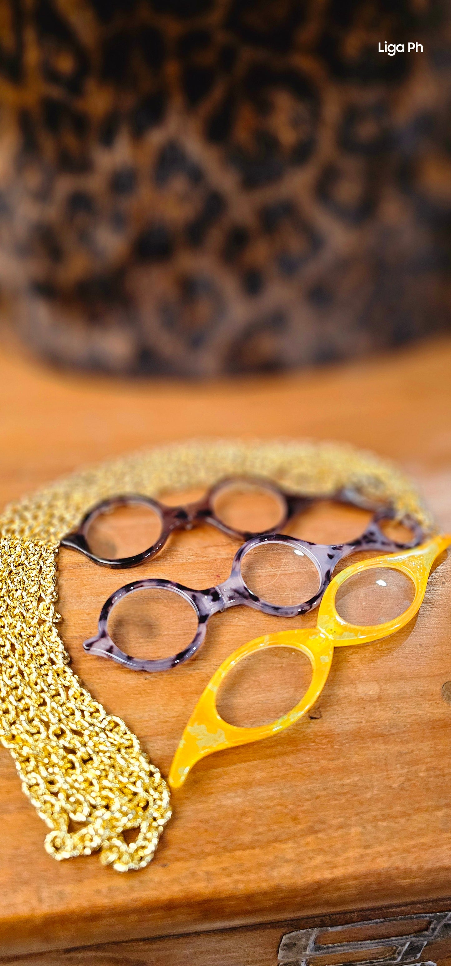 Occhialetto lorgnette da lettura 2.0 con laccio collana