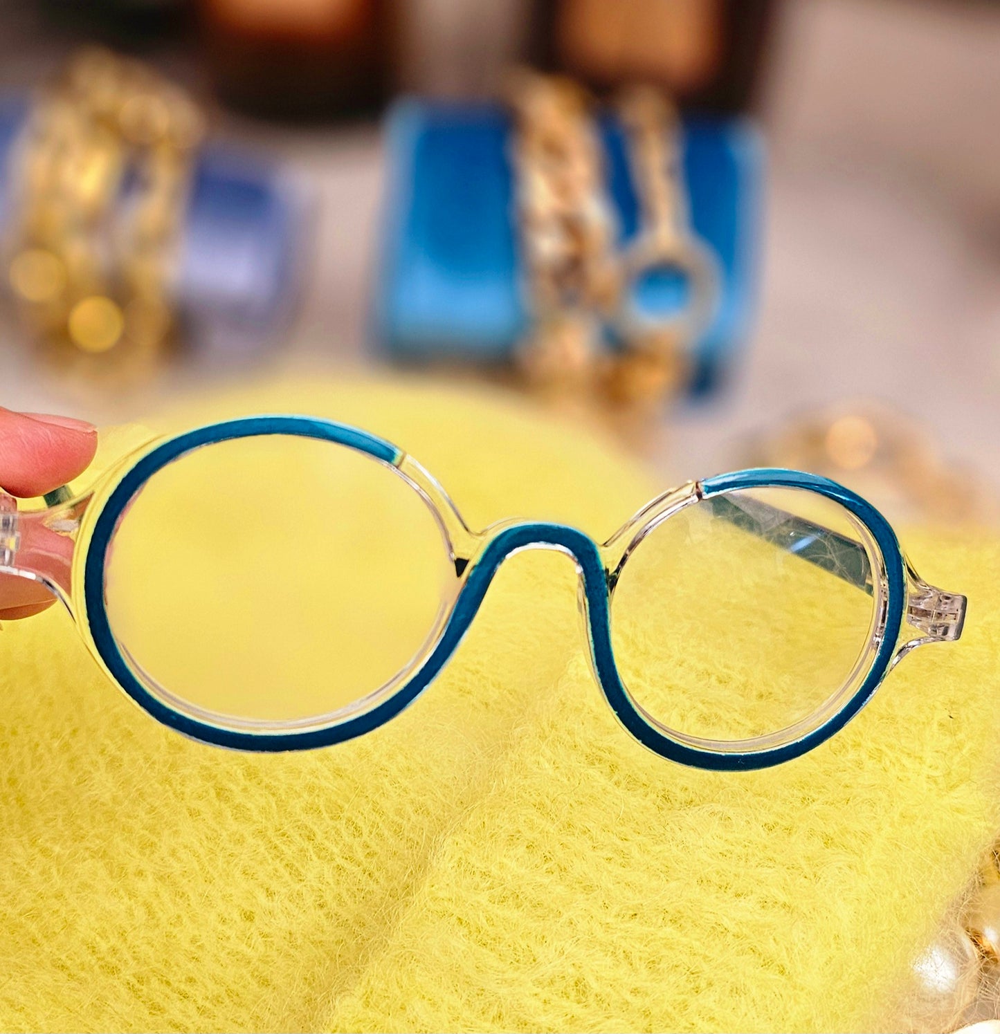 Occhiale Lieve 2.5 graduato per lettura con laccio e custodia