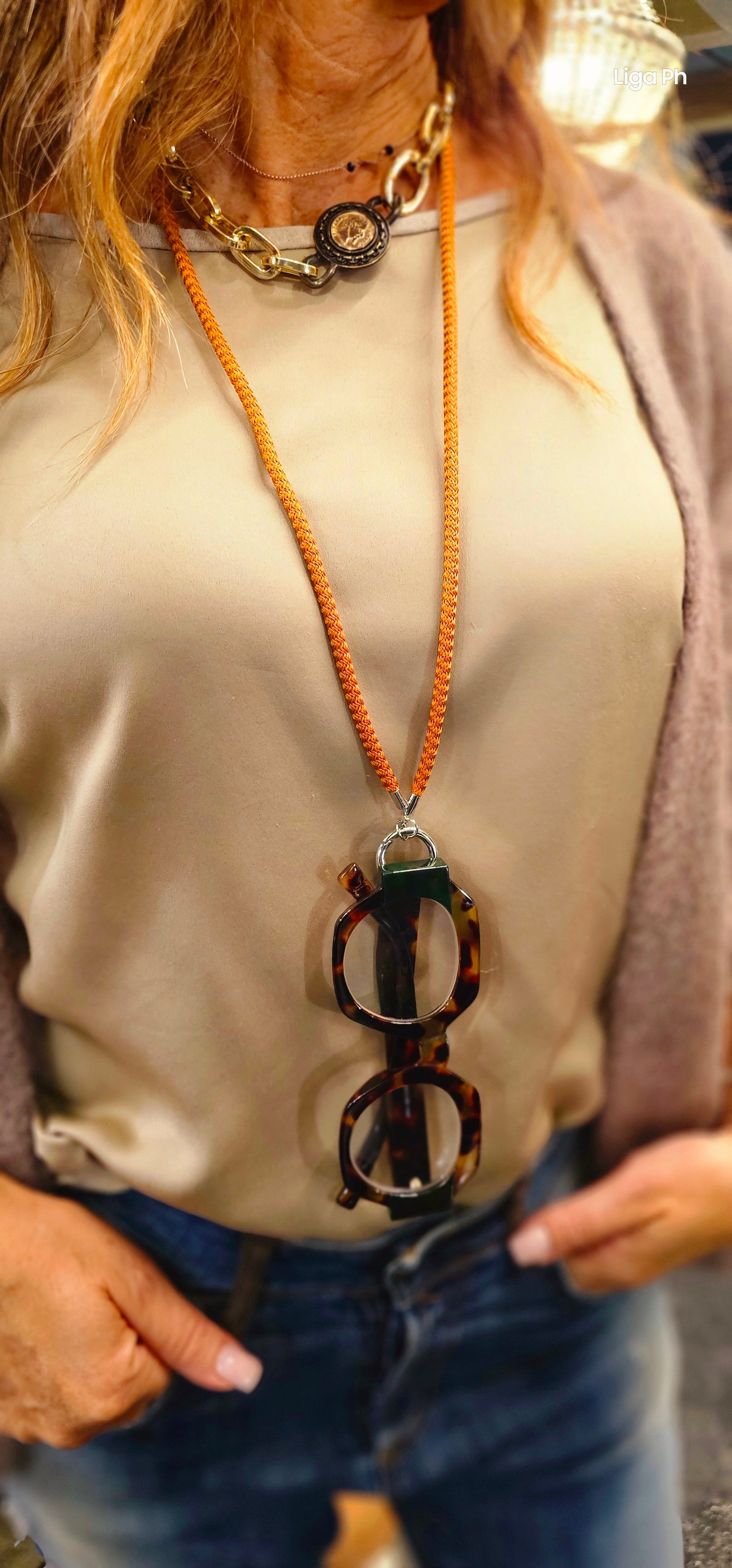 Occhiale Ibiza 2.0 graduato per lettura con laccio e custodia