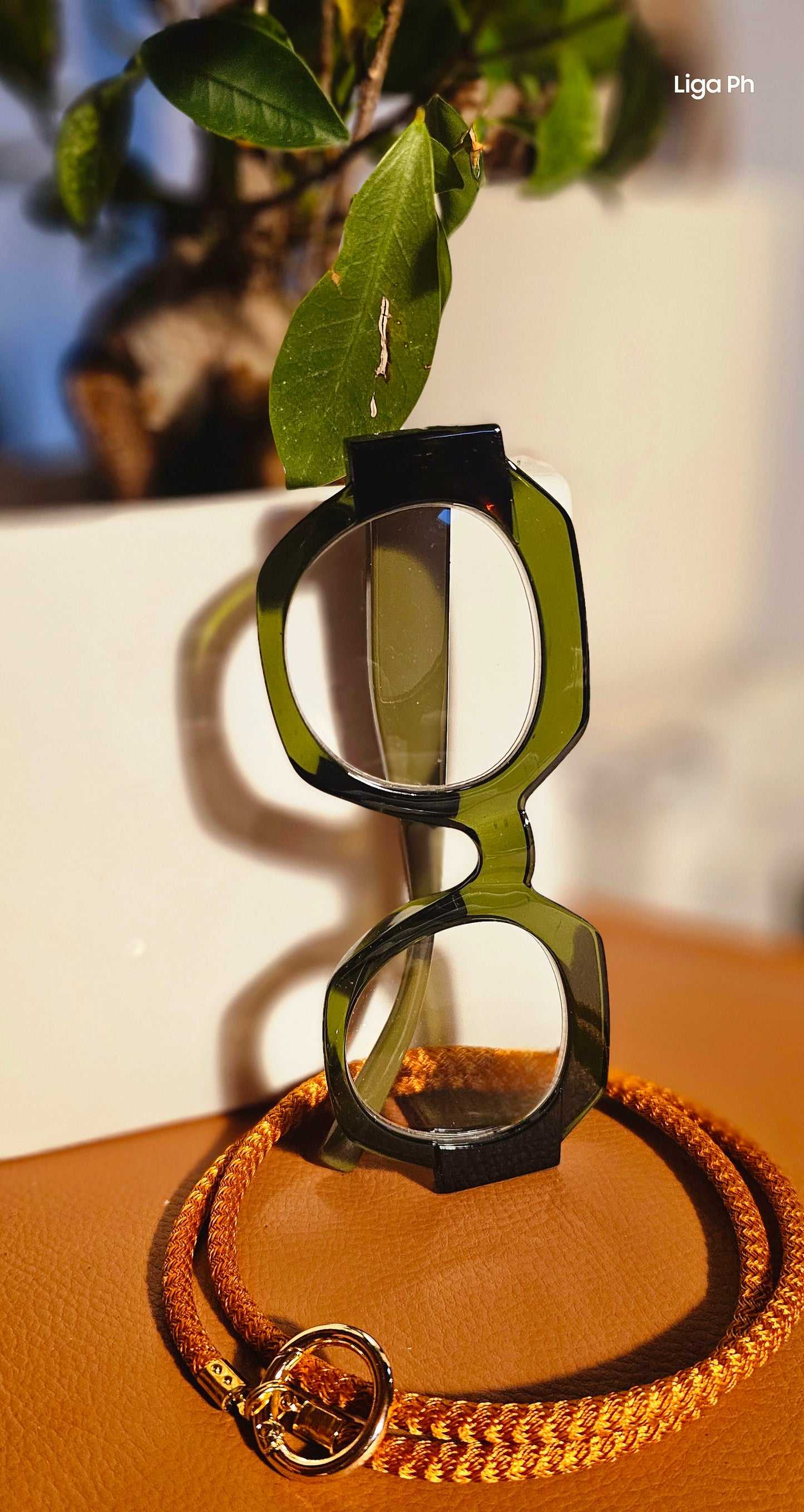 Occhiale Capri 2.5 graduato per lettura con laccio e custodia