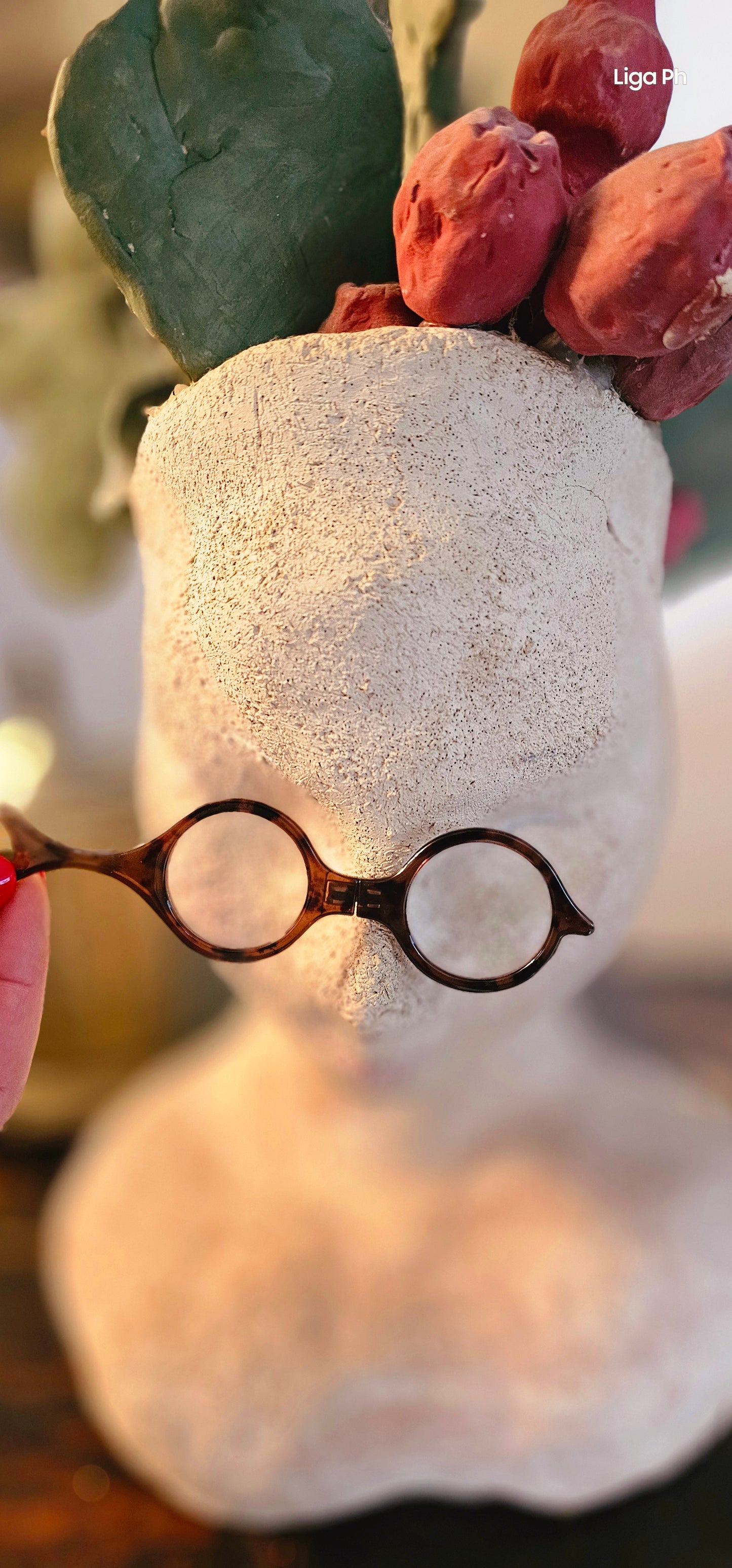 Occhialetto lorgnette da lettura 2.0 con laccio collana