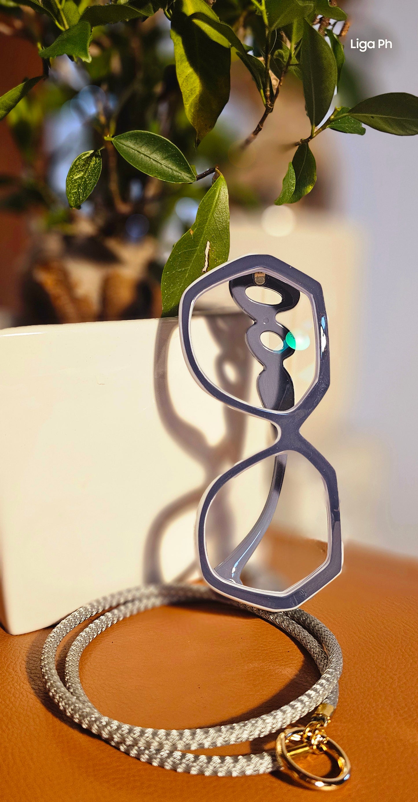 Occhiale Malta 2.5 graduato per lettura con laccio e custodia